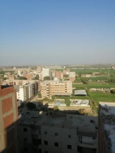 شقة للبيع فى بنها قدام المدينة الجامعية